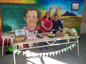 La cooperadora en la expoagro 2023